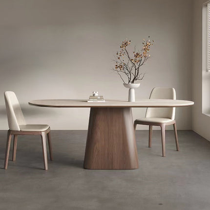 BLANC Dining table Ultra Delux Travertine
