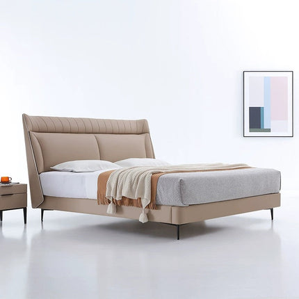 NORDIC TANN Genuine Leather Bed