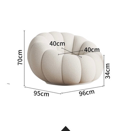 PUMPKY X Single Sofa