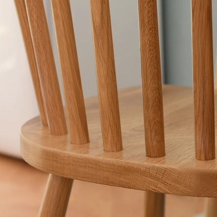 Natural Wood Color Oak Windsor Chair