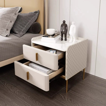 SIENA bedside table(6mm rockplate)
