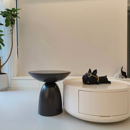 ORTON coffee table (White+black)