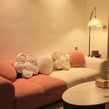 Nimbus – White & Green Color Block Baby Plush Sofa