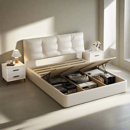 HYGGE Hall Premium EcoMicro Leather Bed