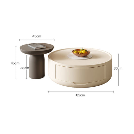 ORTON coffee table (White+black)