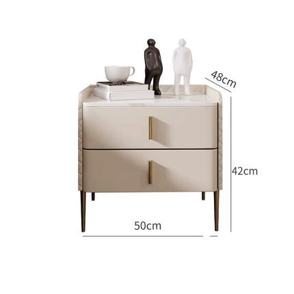 SIENA bedside table(6mm rockplate)