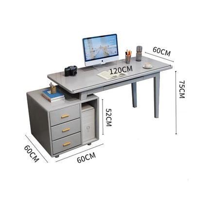 Lyston Desk with bucket cabinet