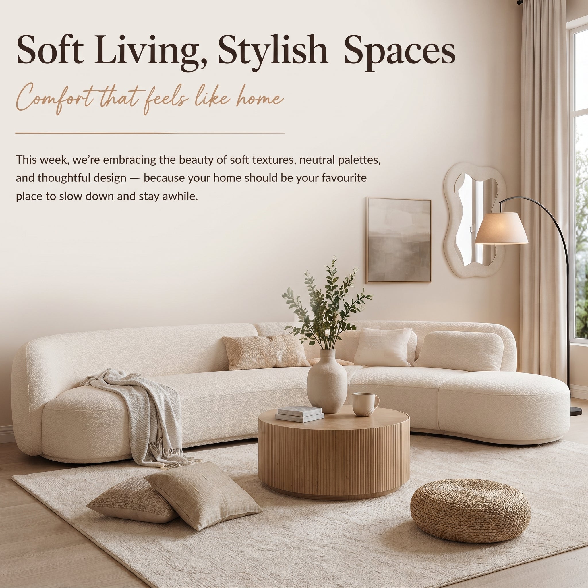 🛋️ Curves Are Back: How to Style Sculptural Furniture for a Softer Australian Home