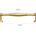 128mm Hole Center [Raw Copper] Solid Brass Material
