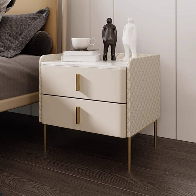 SIENA bedside table(6mm rockplate)