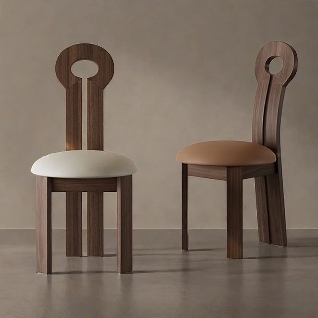 Obsidian Key Chair Brown