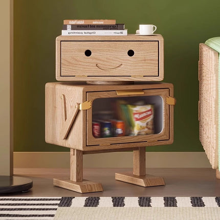 Design modern solid wood bedside tables