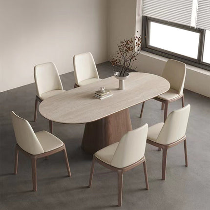 BLANC Dining table Ultra Delux Travertine