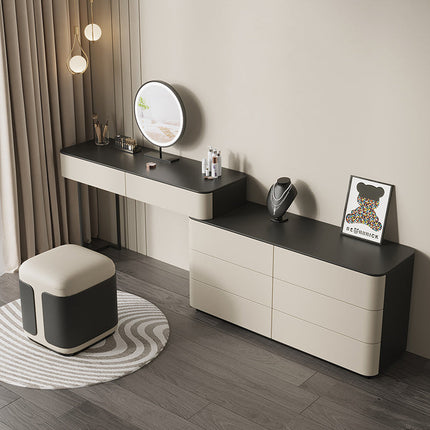 Celeste Dressing Table table+mirror+stool three piece set