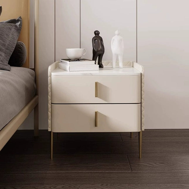SIENA bedside table(6mm rockplate)