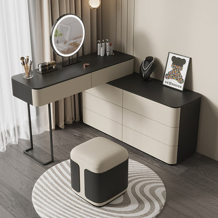 Celeste Dressing Table table+mirror+stool three piece set