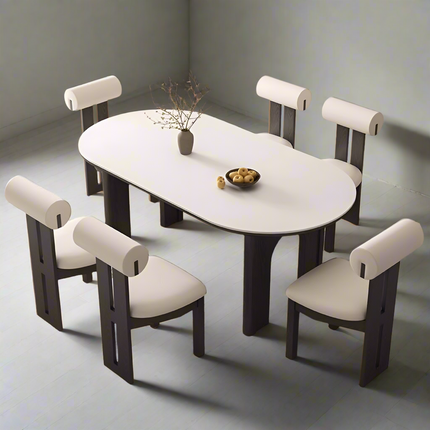 HARBOUR Dining Table Black Ultra Delux Sintered Stone