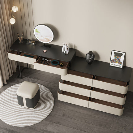 Celeste Dressing Table table+mirror+stool three piece set