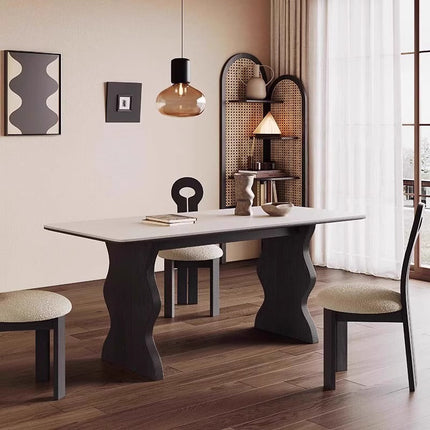 BARCA BOARD Dining Table Black Ultra Delux Sintered Stone