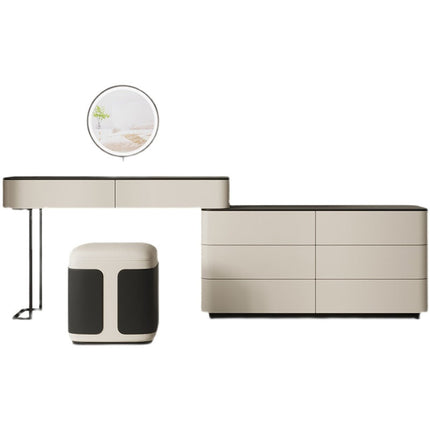 Celeste Dressing Table table+mirror+stool three piece set