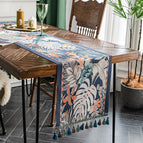 leaf flat top + tassels