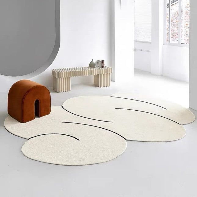 Multi-Cloud Cashmere Silicone Cotton Rug 230cm x 160cm