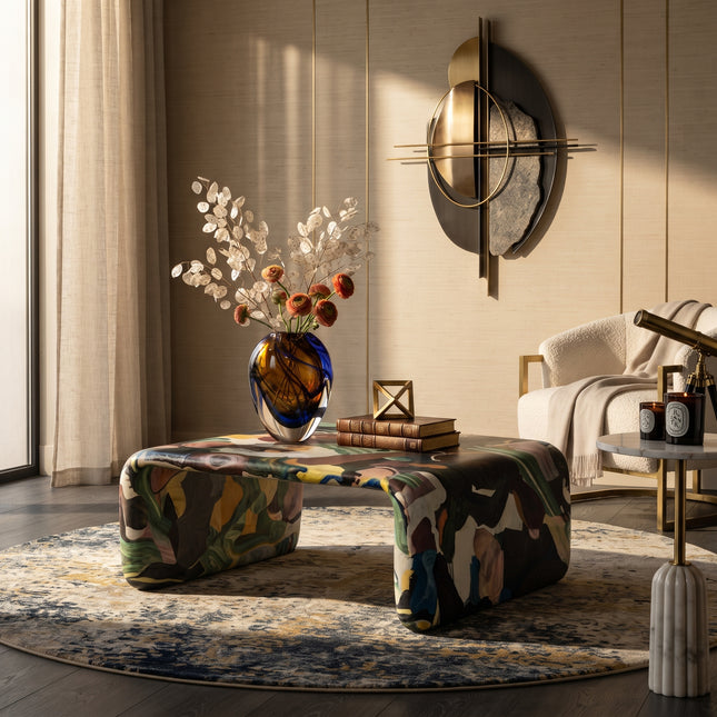 Square Designer Coffee Table | Modern Living Room