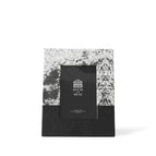 Leather Harman photo frame black 5 inches