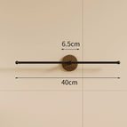 40cm/Walnut Wood