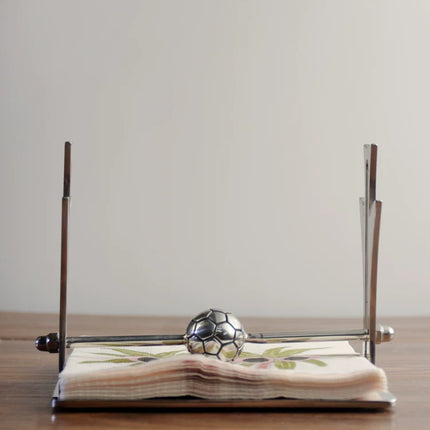 Luxury Square Stainless Steel Napkin Holder for Tabletop