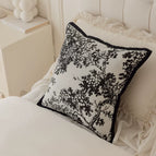 45x45cm Without Insert Black White Plum Tree