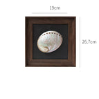 Environmentally friendly resin frame-colorful abalone and shellfish