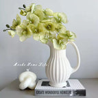 Two Matcha Green + Large Milk Pot Vase Type A