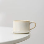 White Shino Coffee Cup