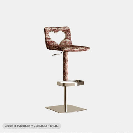 Minimalist Fabric Bar Stool | Italian Style