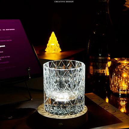 Handmade New Zealand Premium K9 Crystal Glass Whiskey Glass Gift Box
