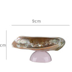 Safflower abalone hemisphere base