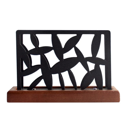 Napkin Holder and Toothpick Holder Set - Black