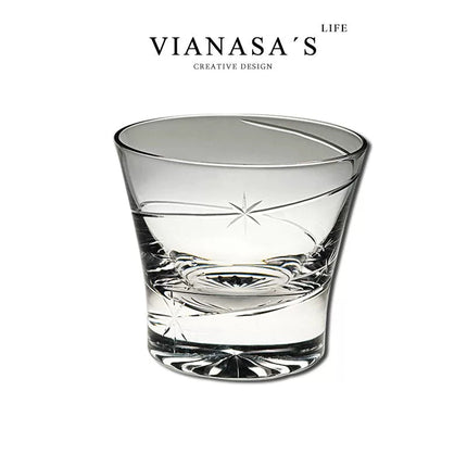 Handmade Crystal Glass Whiskey Tumbler
