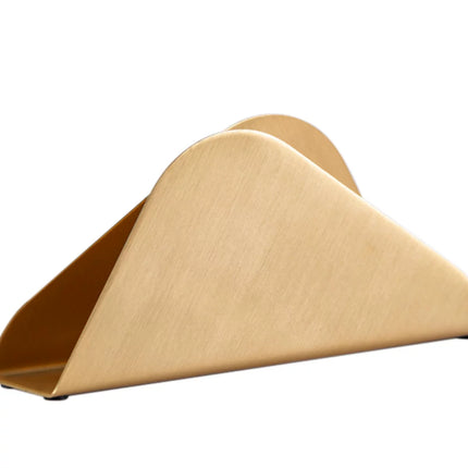 Brass Napkin Holder Set Creative Designs for Restaurant Home Use
