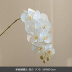 [Single branch] Moon White 9 heads 3 fruits long branch can be bent