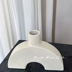 Arch Bridge Plain Ceramic Vase