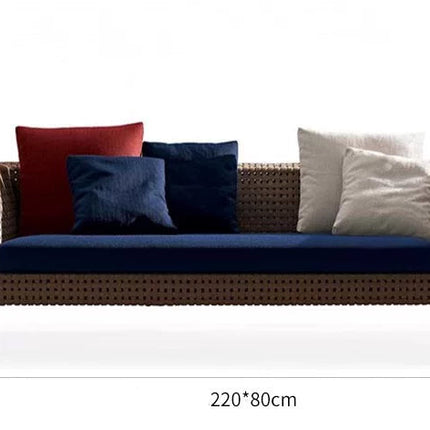 Rattan 3-Seater Outdoor Sofa | Woven Patio Lounge