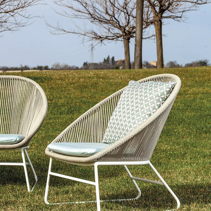 Outdoor Balcony Sofa Set | Wabi-Sabi Garden Villa Patio
