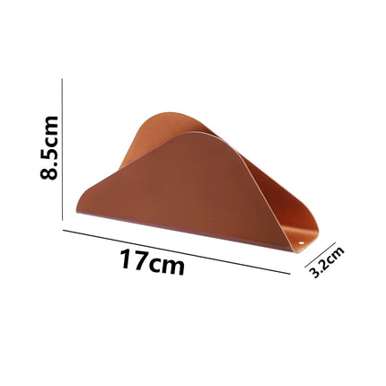 Handmade Australia Stainless Steel Triangle Napkin Holder Rose Gold