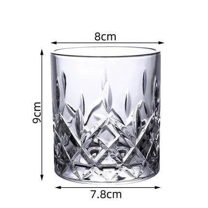 Large Capacity Crystal Whiskey Glass Handmade Australia