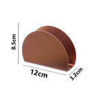 Rose Gold Small Half Circle Thickened