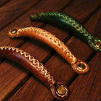 Hand-made round seam three-dimensional handle hole spacing 9.6 to 10.5