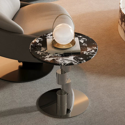 Napoleon Marble Side Table | Italian Luxury Style