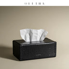 Ebony black (new handmade tissue box)